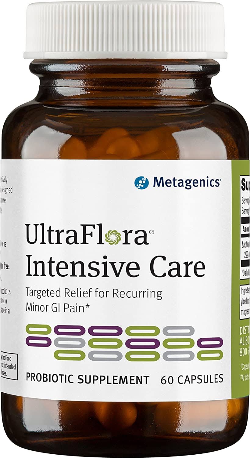 Metagenics UltraFlora Intensive Care Probiotic Supplement - 60ct