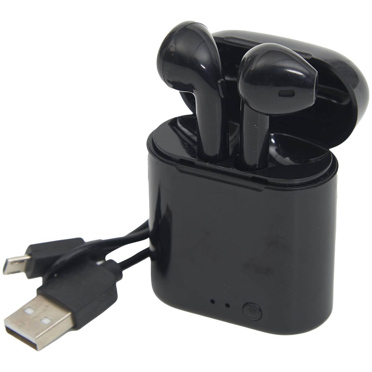 Sentry Group Sales Black Bluetooth Earbuds & Case One-Size