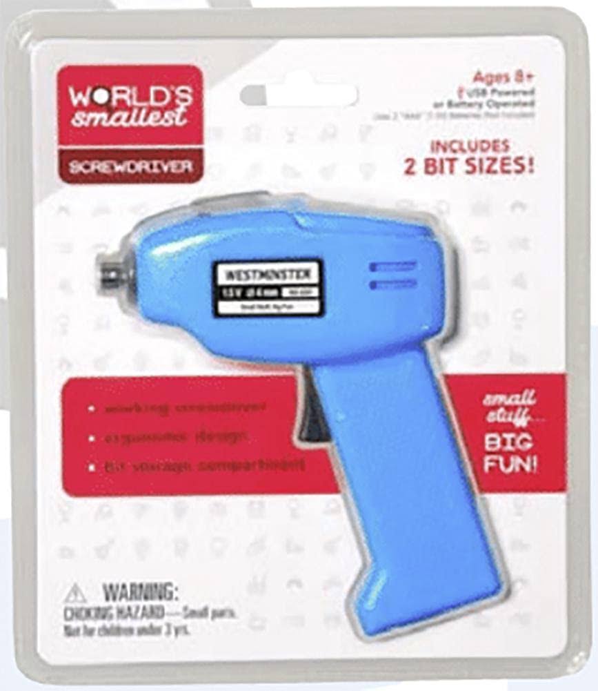World's Smallest Screwdriver - Dual Powered (by Westminster) Knick Knack Toy Shack