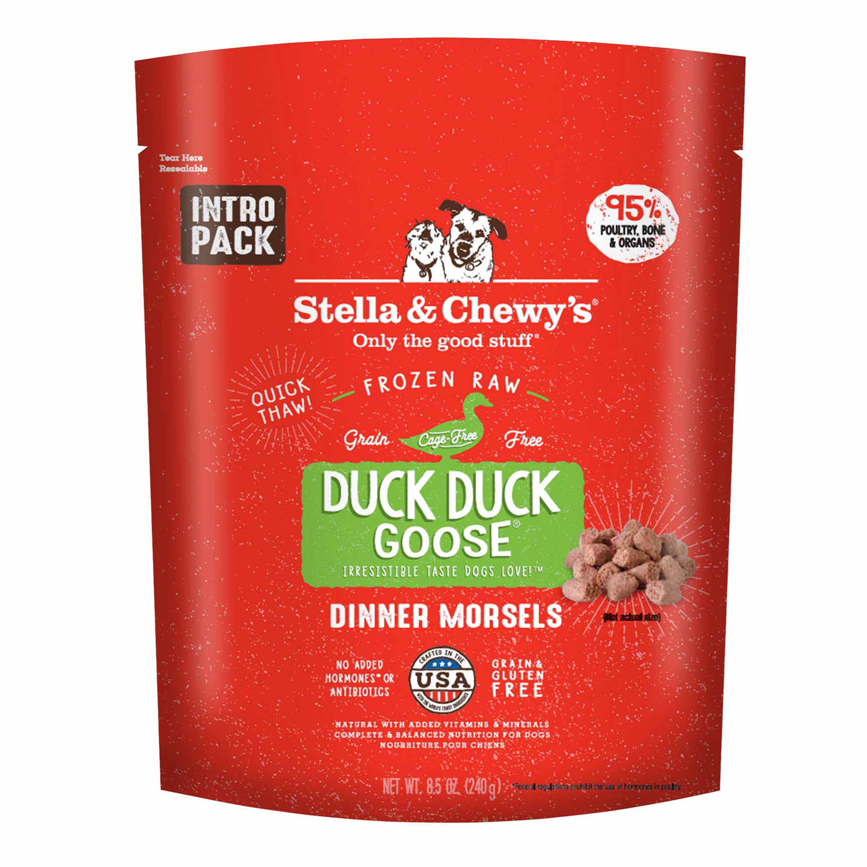 Stella & Chewy's Dog Food - Duck Duck Goose, 8.5oz