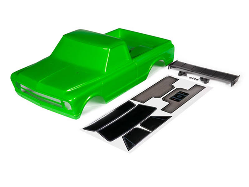 Traxxas Body Chevrolet C10 (Green) (Includes Wing & Decals) (Trx9411G)