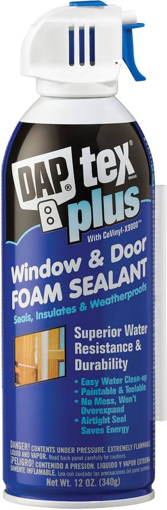 DAP Tex Plus Window and Door Foam Sealant - 340g
