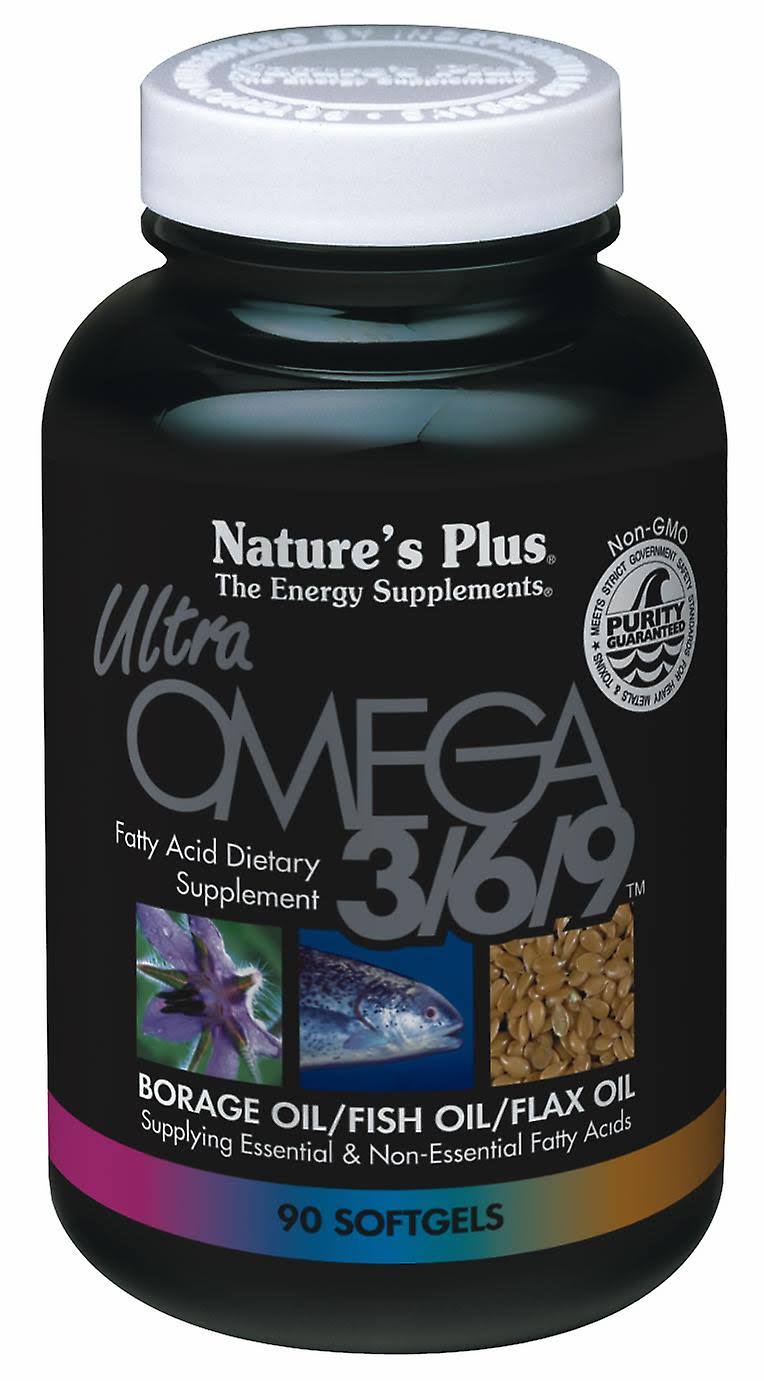 Nature's Plus Ultra OMEGA 3/6/9 - 90 Softgels