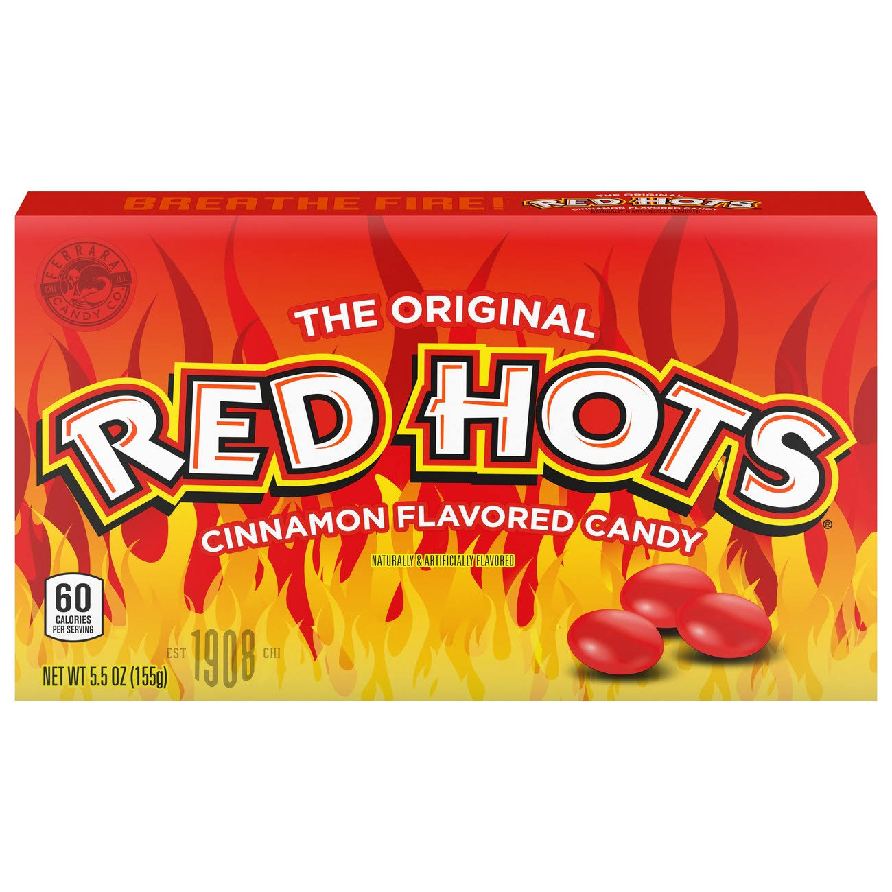 Red Hots Original Cinnamon Candy - 12pk, 5.5oz