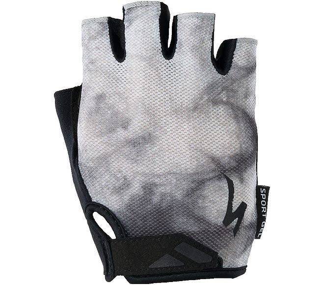Specialized Men's Body Geometry Sport Gel Gloves, Dove Grey Marbled L