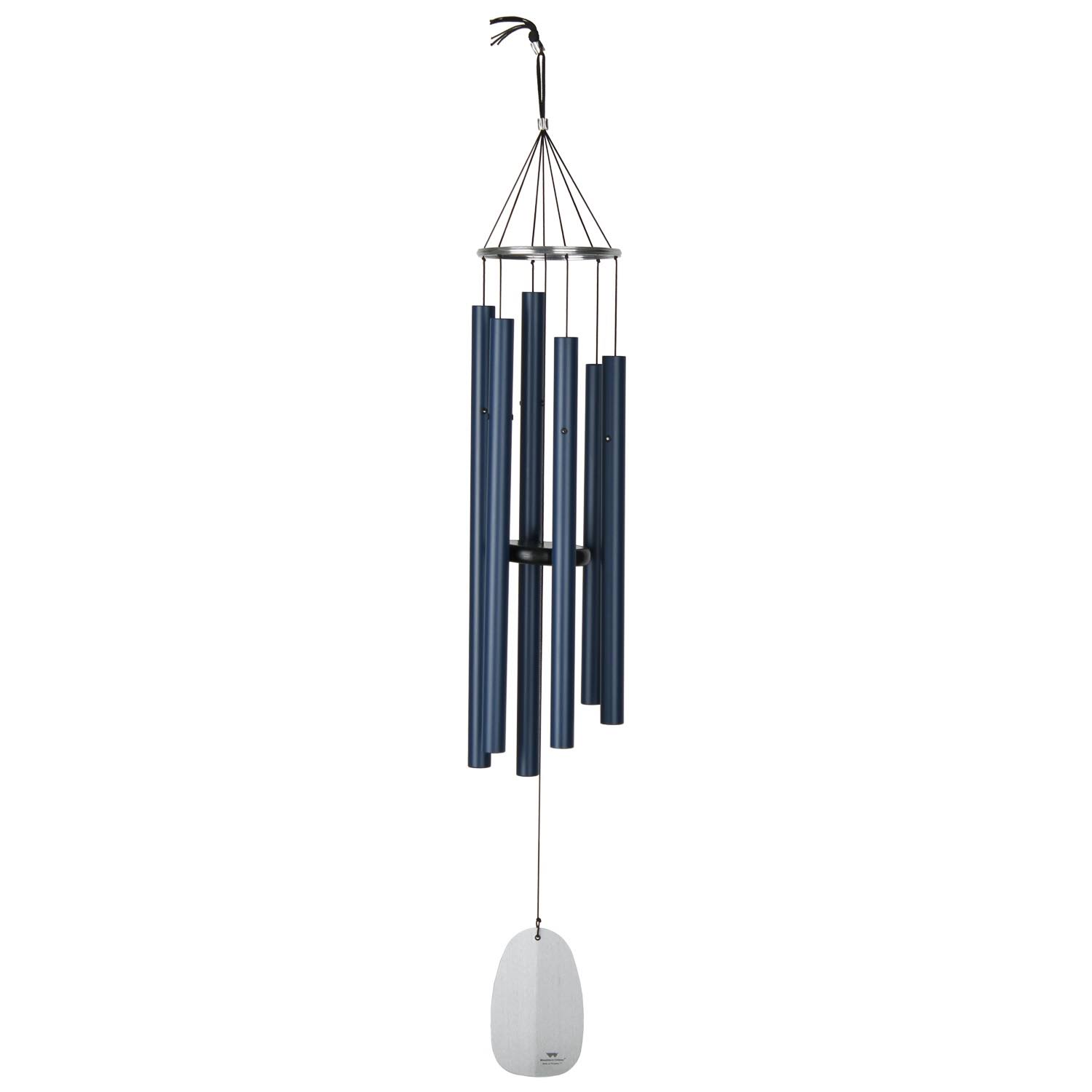 Woodstock Chimes Signature Bells of Paradise Chime - Blue, Large