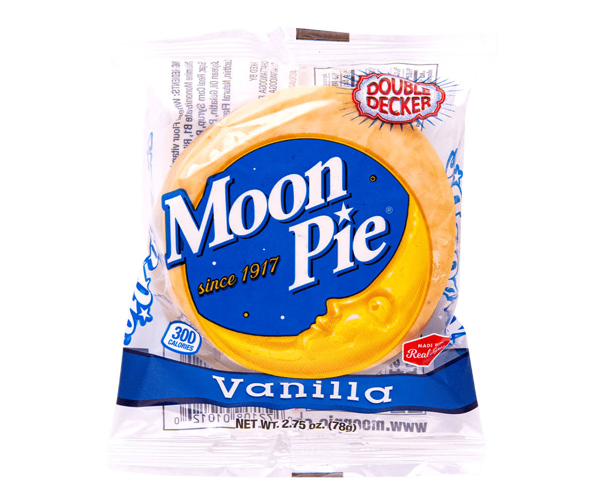 Double Decker Moon Pie - Vanilla, 9 Pack