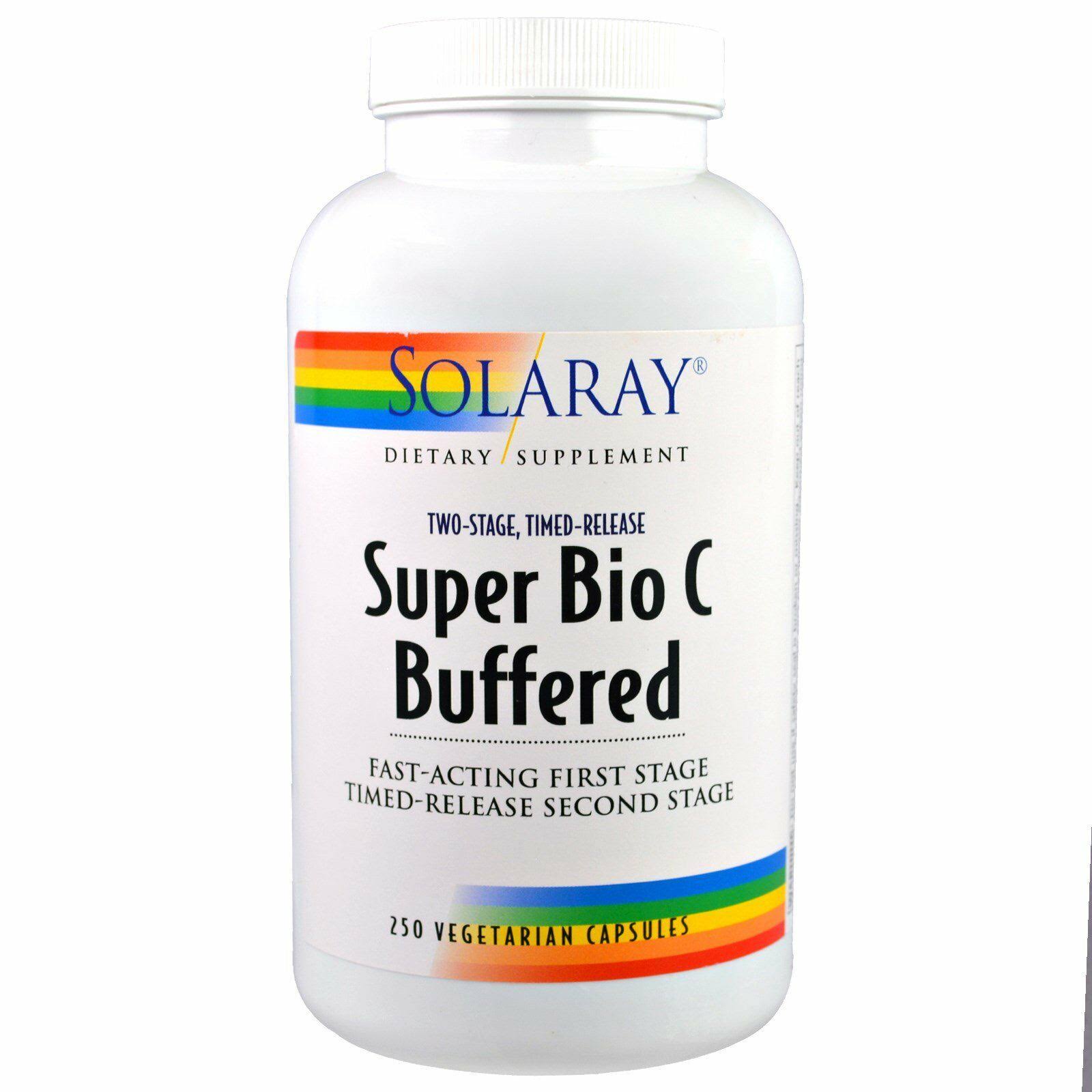 Solaray Super Bio Vitamin C, 250 Caps