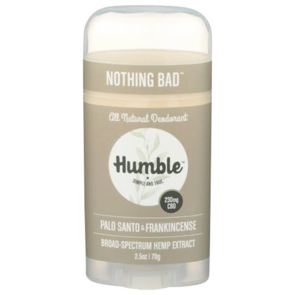 Humble Brands CBD Natural Palo Santo Deodorant - 2.5 oz