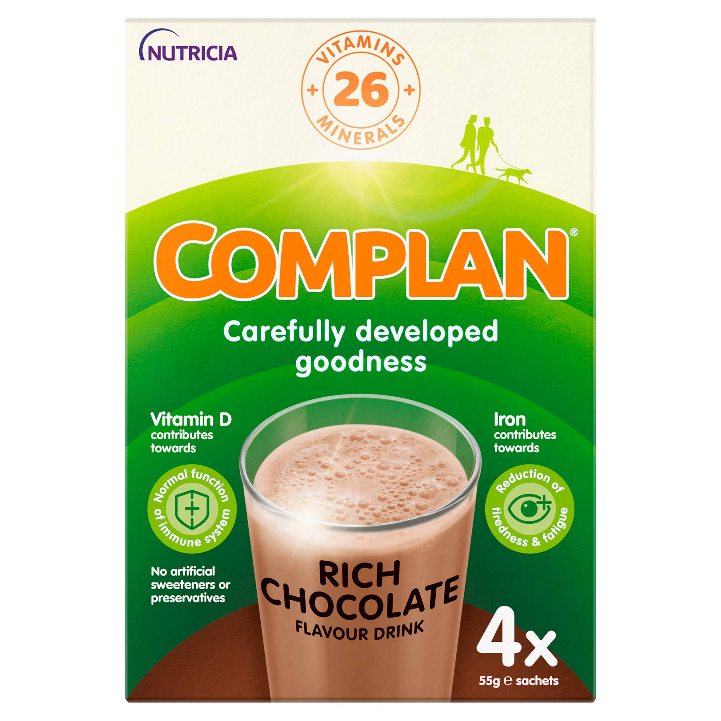Complan Rich Drink - Chocolate Flavor, 55g