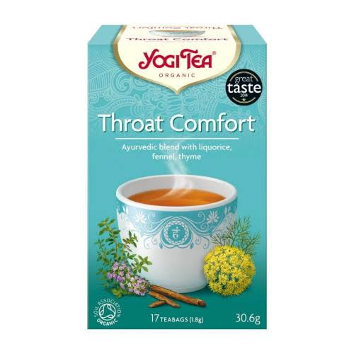 Yogi Tea Organic Throat Comfort Tea - 17 Teabags