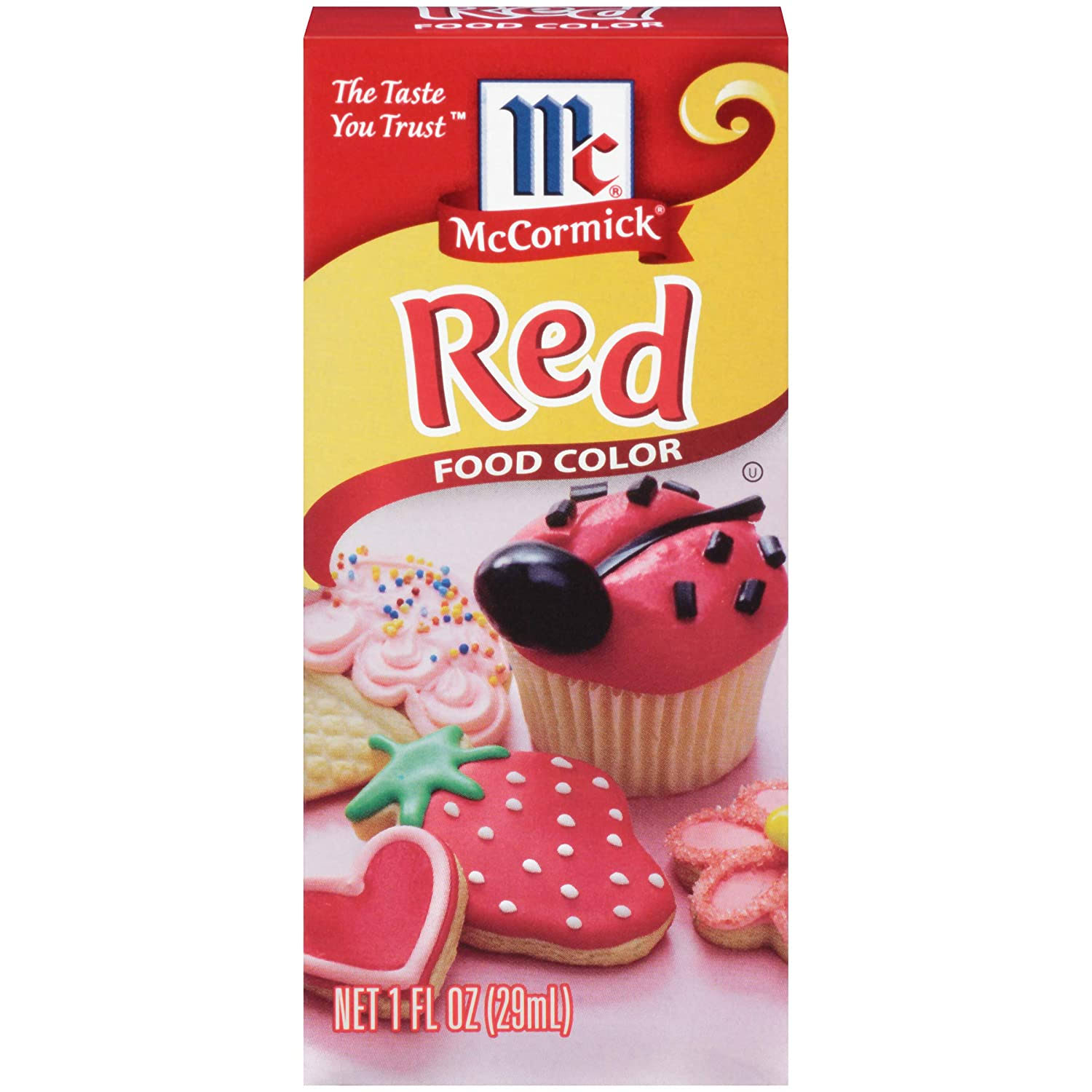 Mccormick Food Color - Red, 29ml
