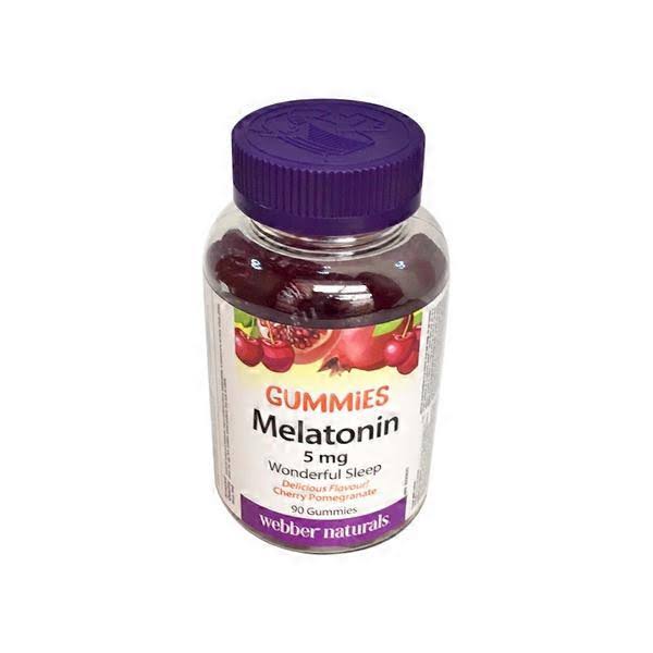 Webber Naturals 5 Mg Melatonin Gummies
