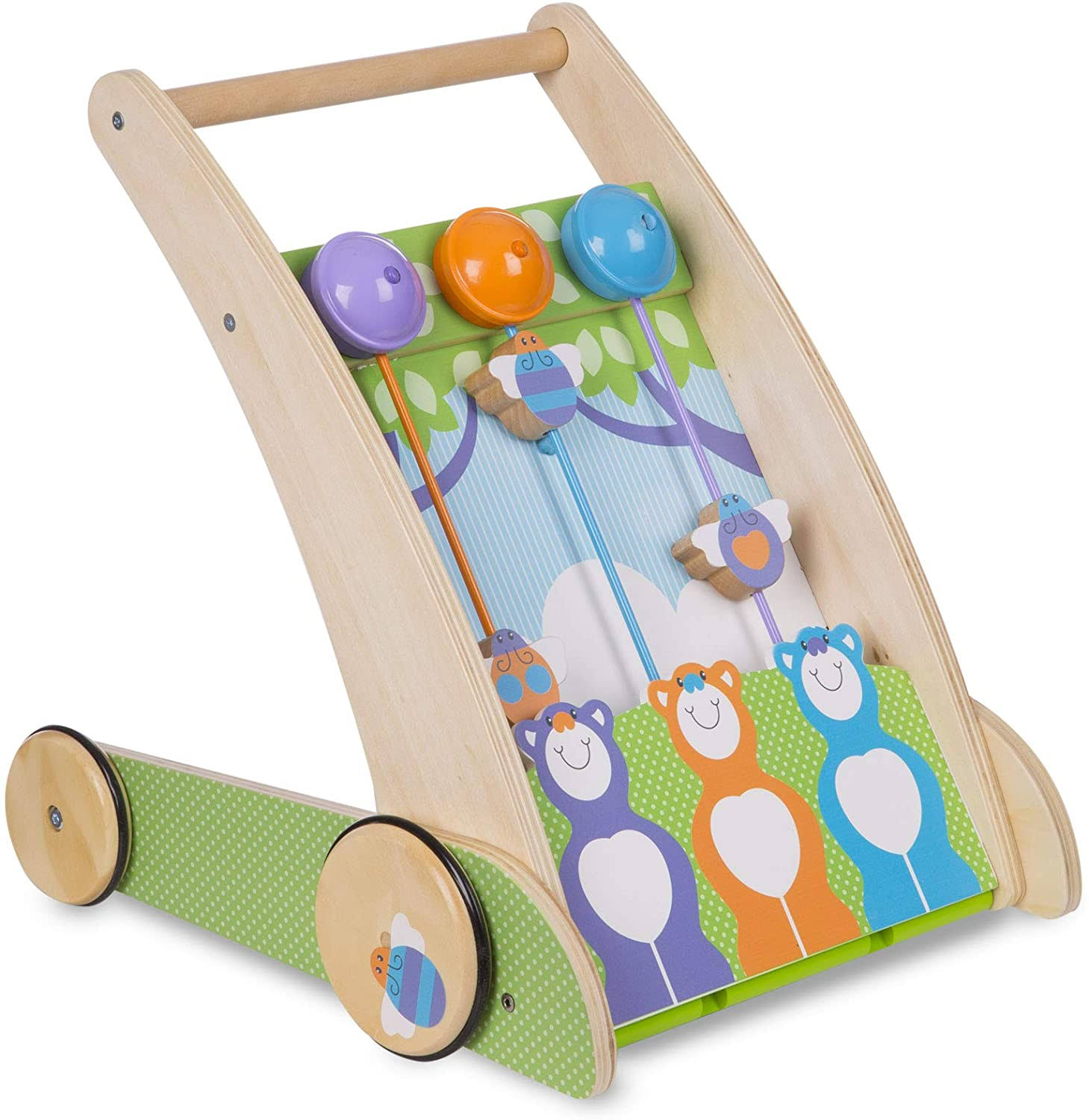 Melissa and Doug First Play Ring a Ding Bead Walker Toy