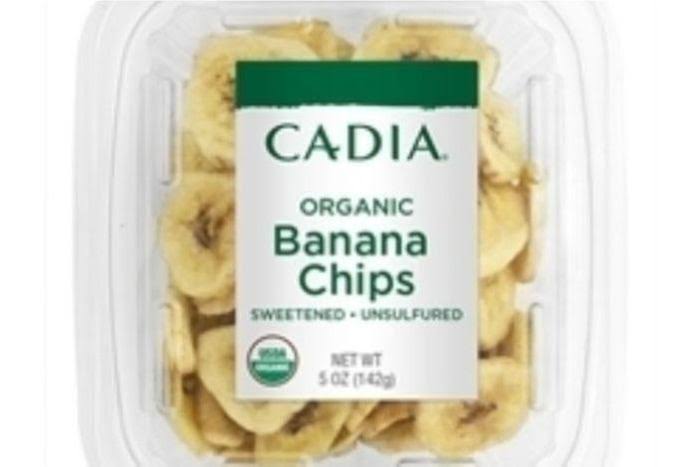 Cadia Organic Banana Chips 5 oz - Nutrition Smart - Palm Beach Gardens - Delivered by Mercato