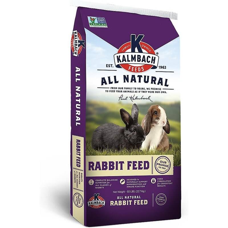 Kalmbach Feeds Non-GMO 16% Rabbit Complete, 50-lb Bag