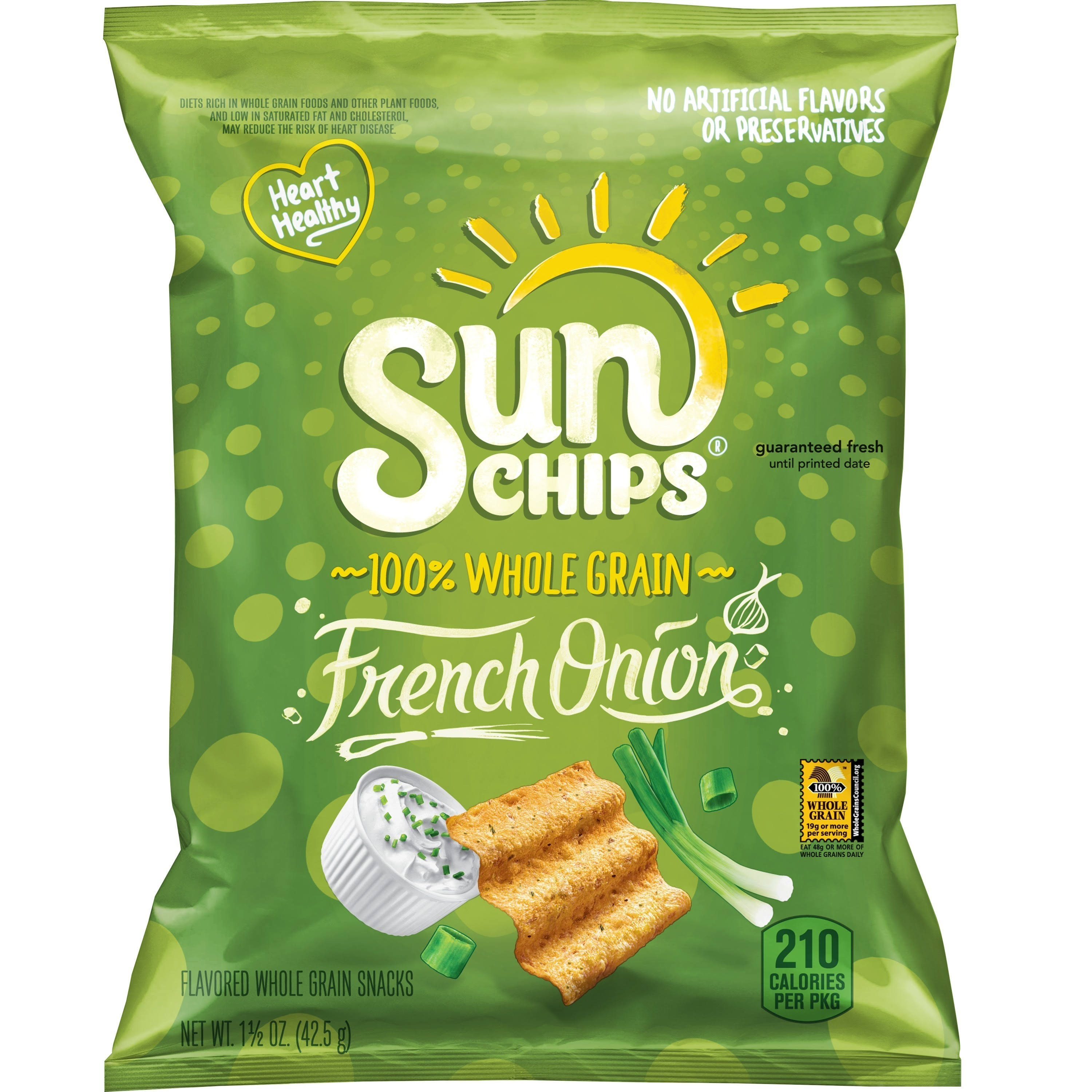 Sunchips Multigrain Snacks - French Onion, 1.5oz