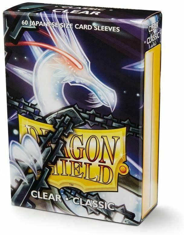 Dragon Shield: Classic Clear Card Sleeves - 60ct