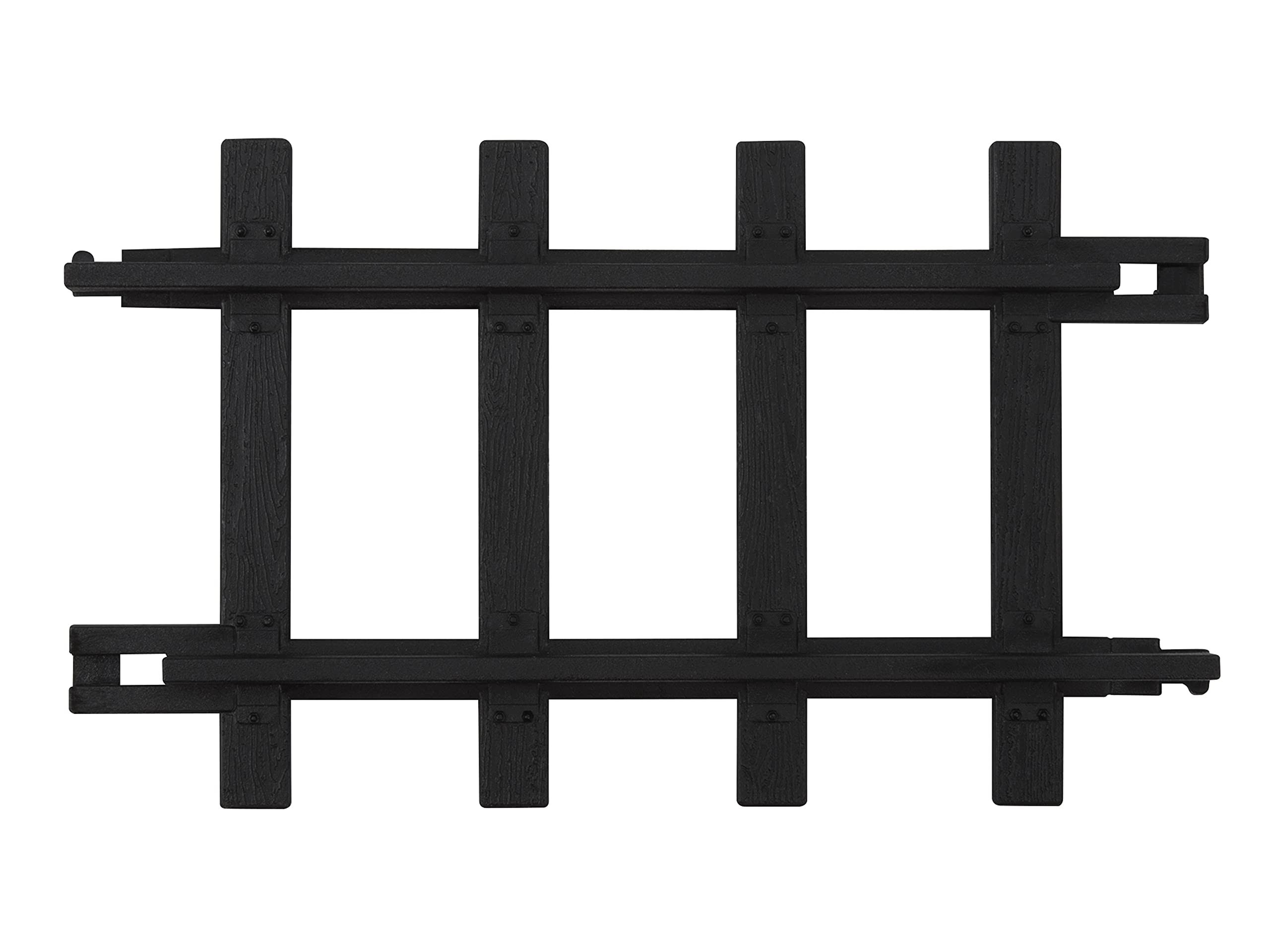 Lionel Ready To Play Straight Track Pack - Black, 12 Pieces
