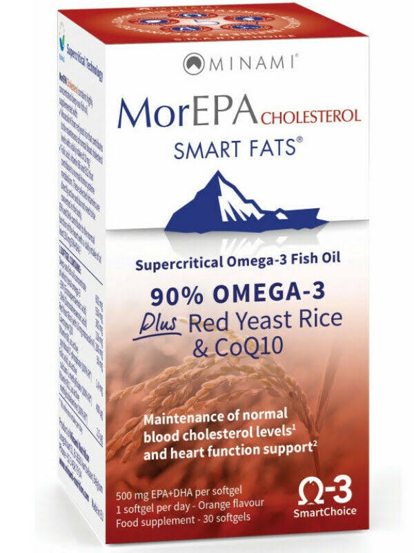 Minami Nutrition MorEPA Cholesterol Fish Oil - 500mg, 30 Softgels