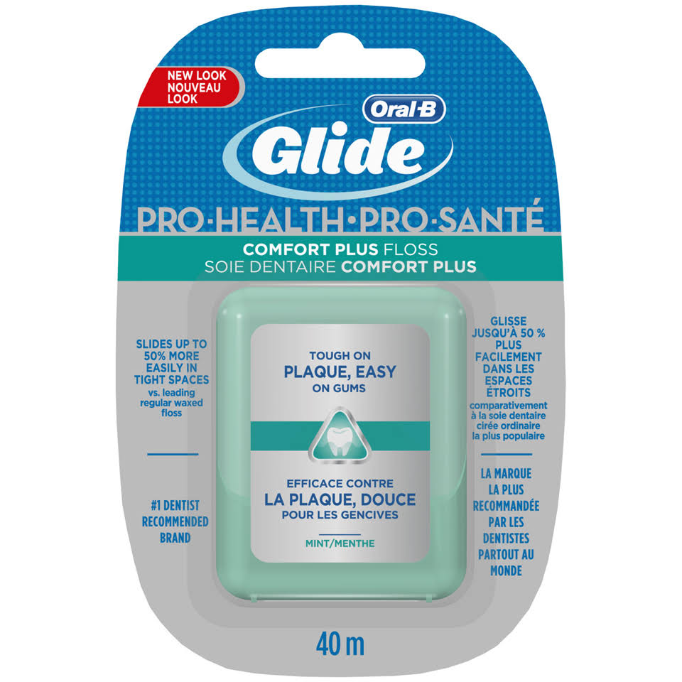 Oral-b Glide Pro-health Comfort Plus Floss - Mint, 40m
