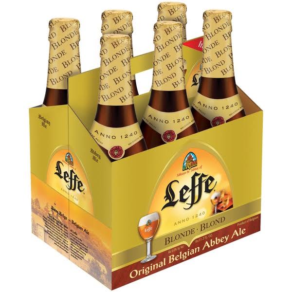 Leffe Ale, Original Belgian Abbey - 6 pack, 11.2 fl oz bottles