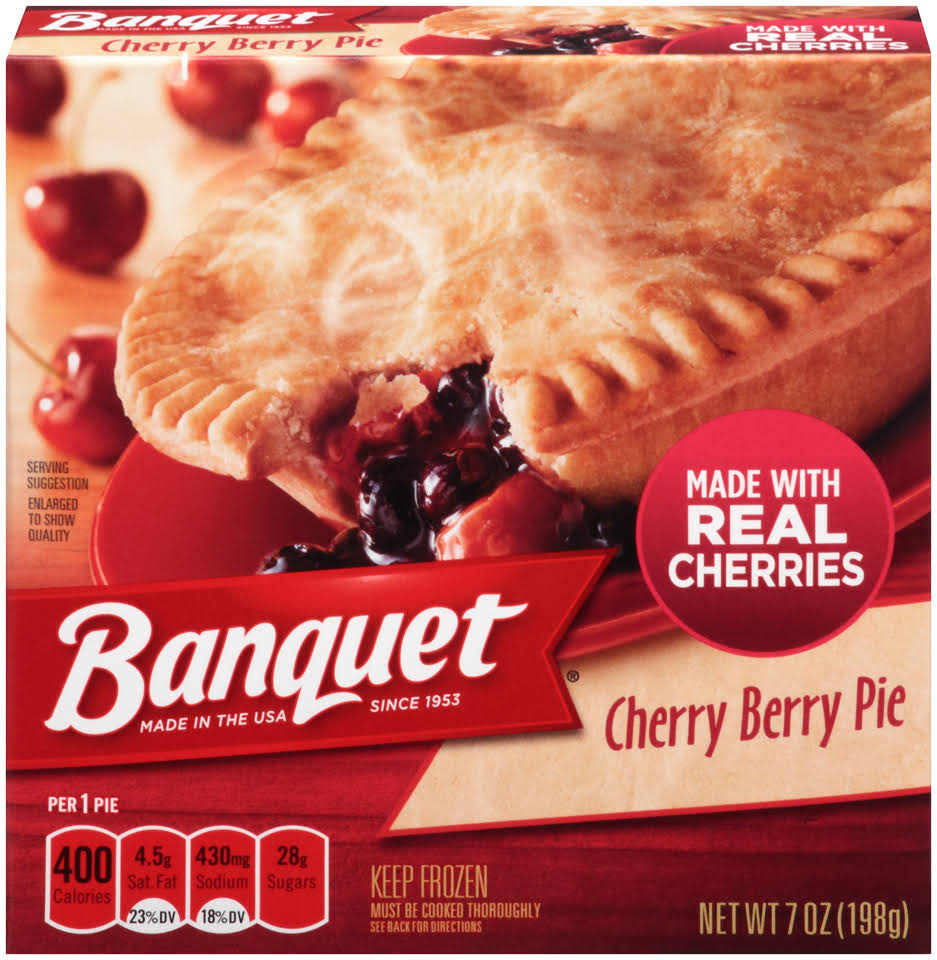 Banquet Cherry Berry Pie - 7oz