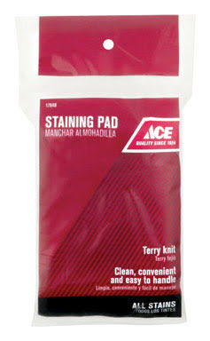 Ace Staining Pad, White, 3-1/2" x 4-1/2"