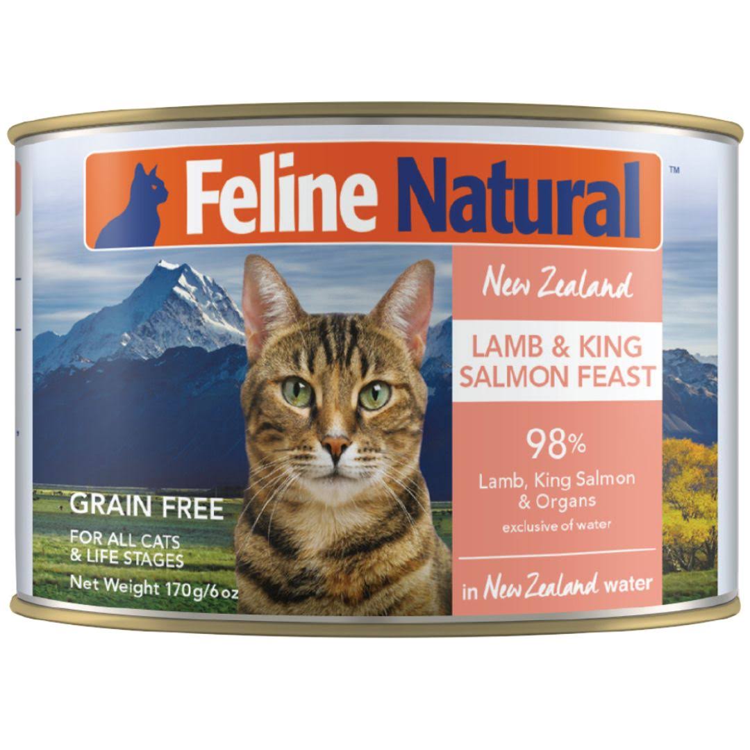 K9 Feline Cat Food - Natural Lamb and Salmon Feast, 170g