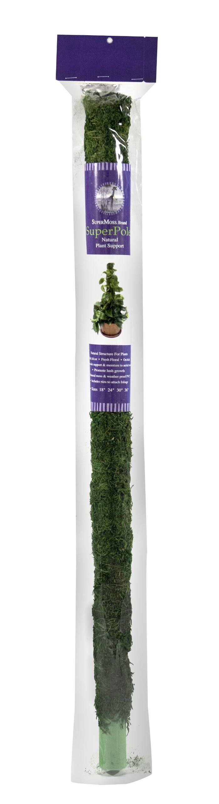 SuperMoss (22235) Moss Pole / Plant Stake, Fresh Green, 3ft.