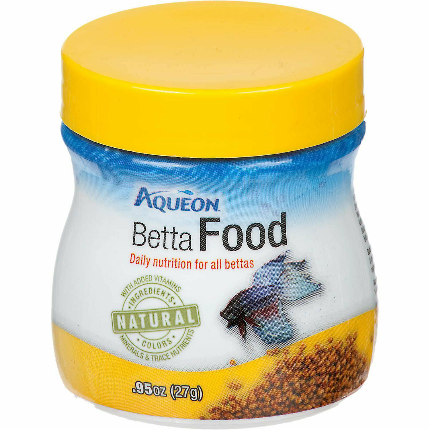 Aqueon Natural Betta Fish Food - 0.95oz