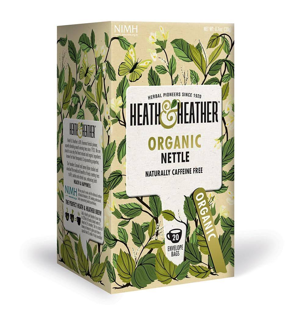 Heath and Heather Organic Nettle Tea - 20 Bags