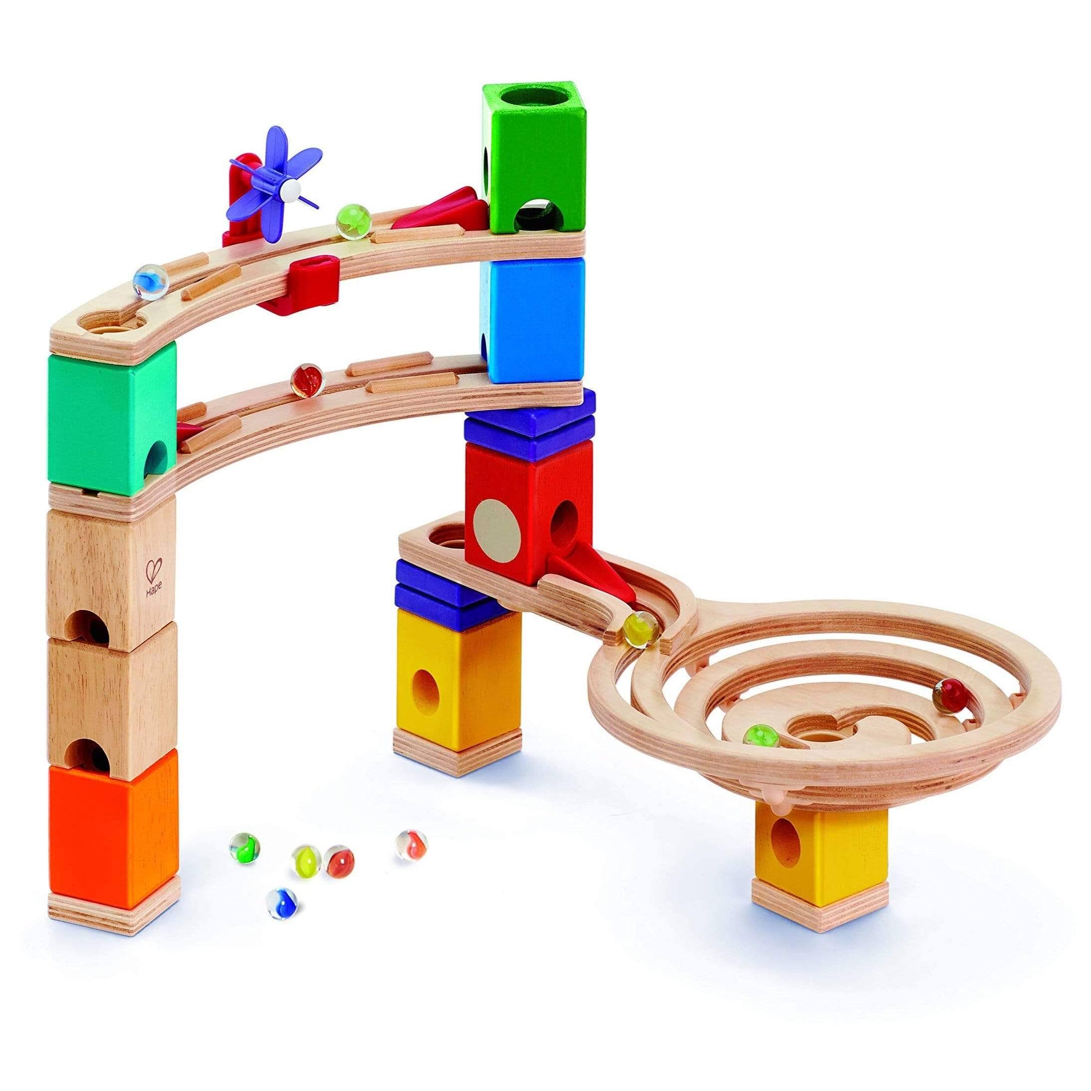 Hape Race to the Finish Marble Run Game