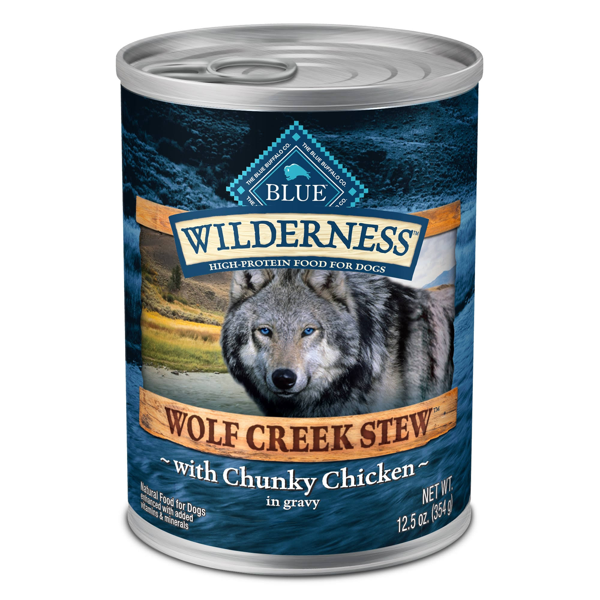 Blue Buffalo Wilderness Wolf Creek Stews - Chunky Chicken Stew, 12.5oz