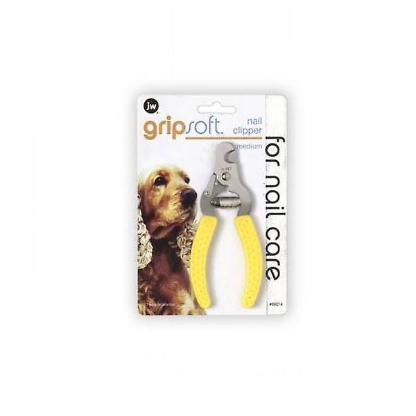 JW Pet Company GripSoft Nail Clipper for Dogs - Medium