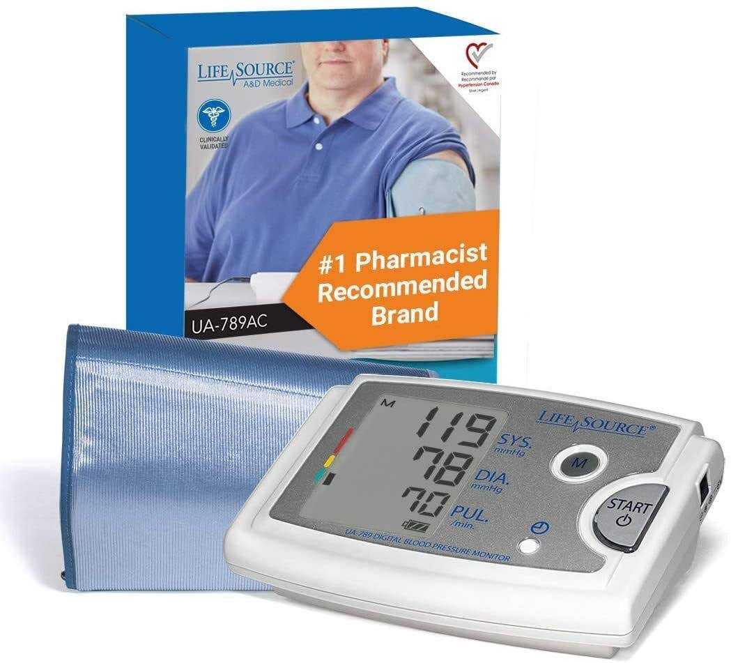 LifeSource Pro Blood Pressure Monitor with X-Large Cuff