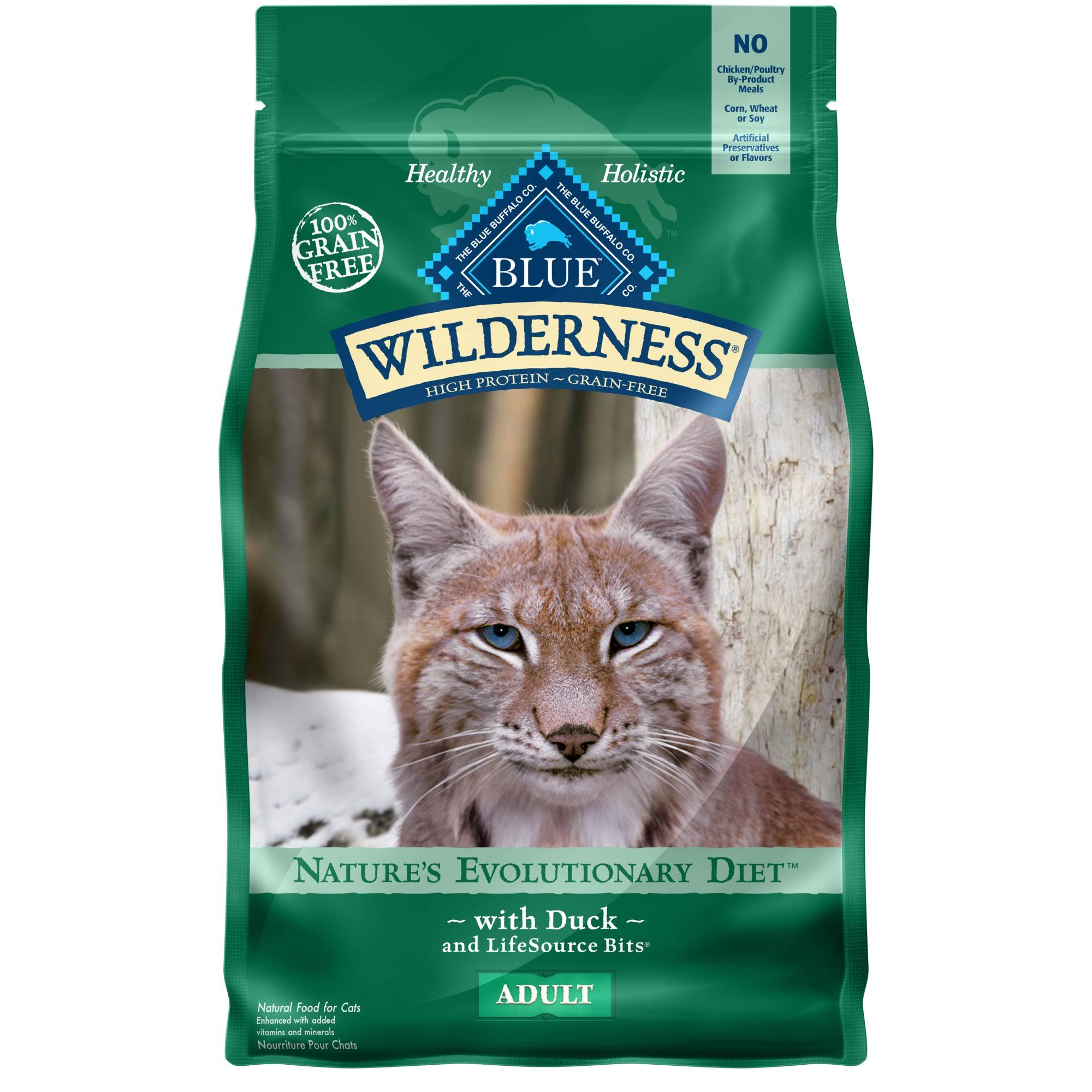 Blue Buffalo Wilderness High Protein Dry Adult Cat Food - 2lb