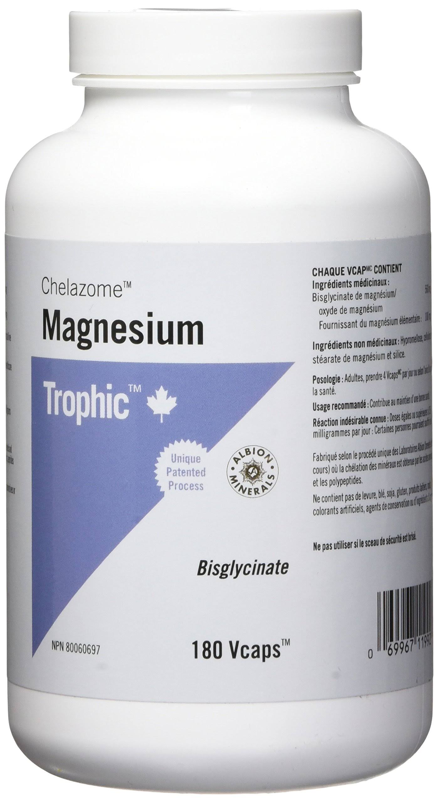 Trophic Chelazome Magnesium Bisglycinate