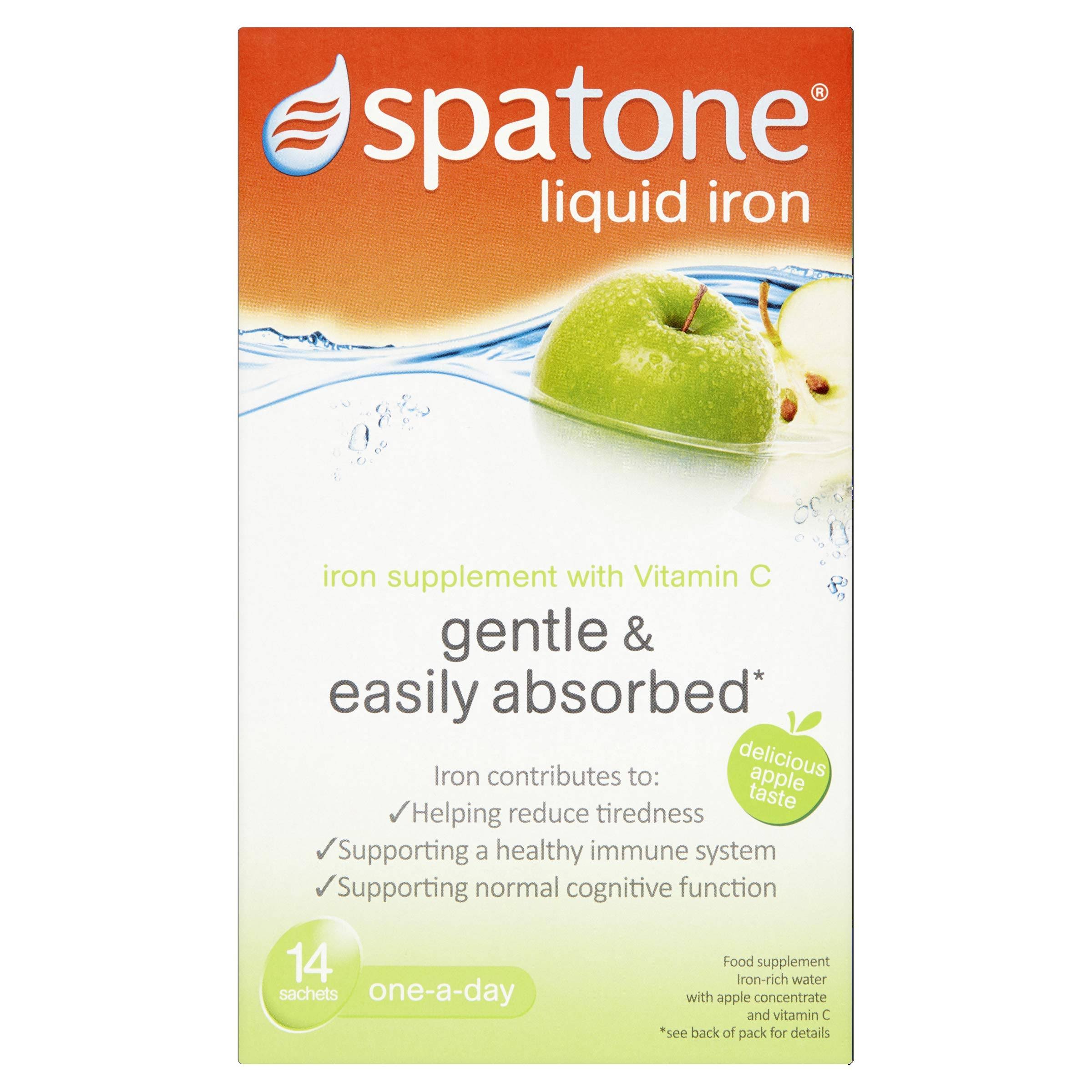 Spatone Liquid Iron with Vitamin C - 25ml, 14 Sachets