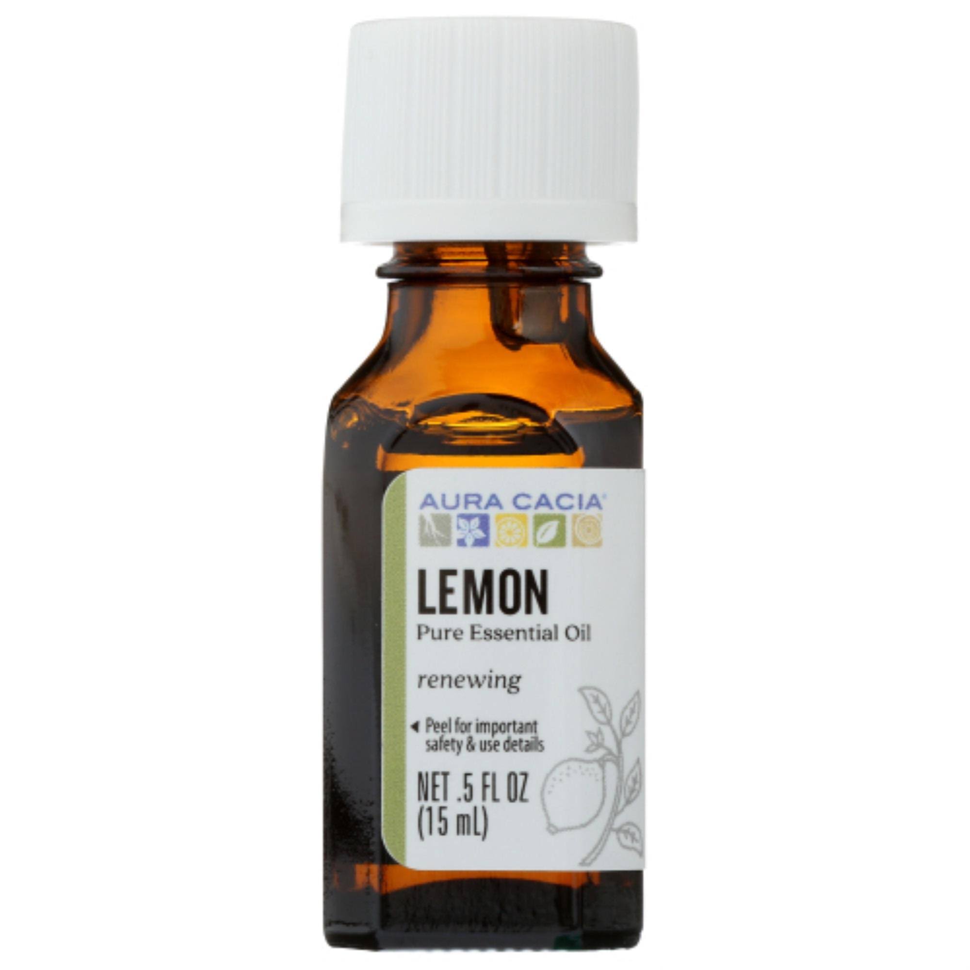 Aura Cacia Essential Oil - Lemon, 15ml