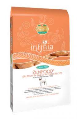 Infinia ZenFood Salmon & Sweet Potato Recipe Dog Food, 15 lbs