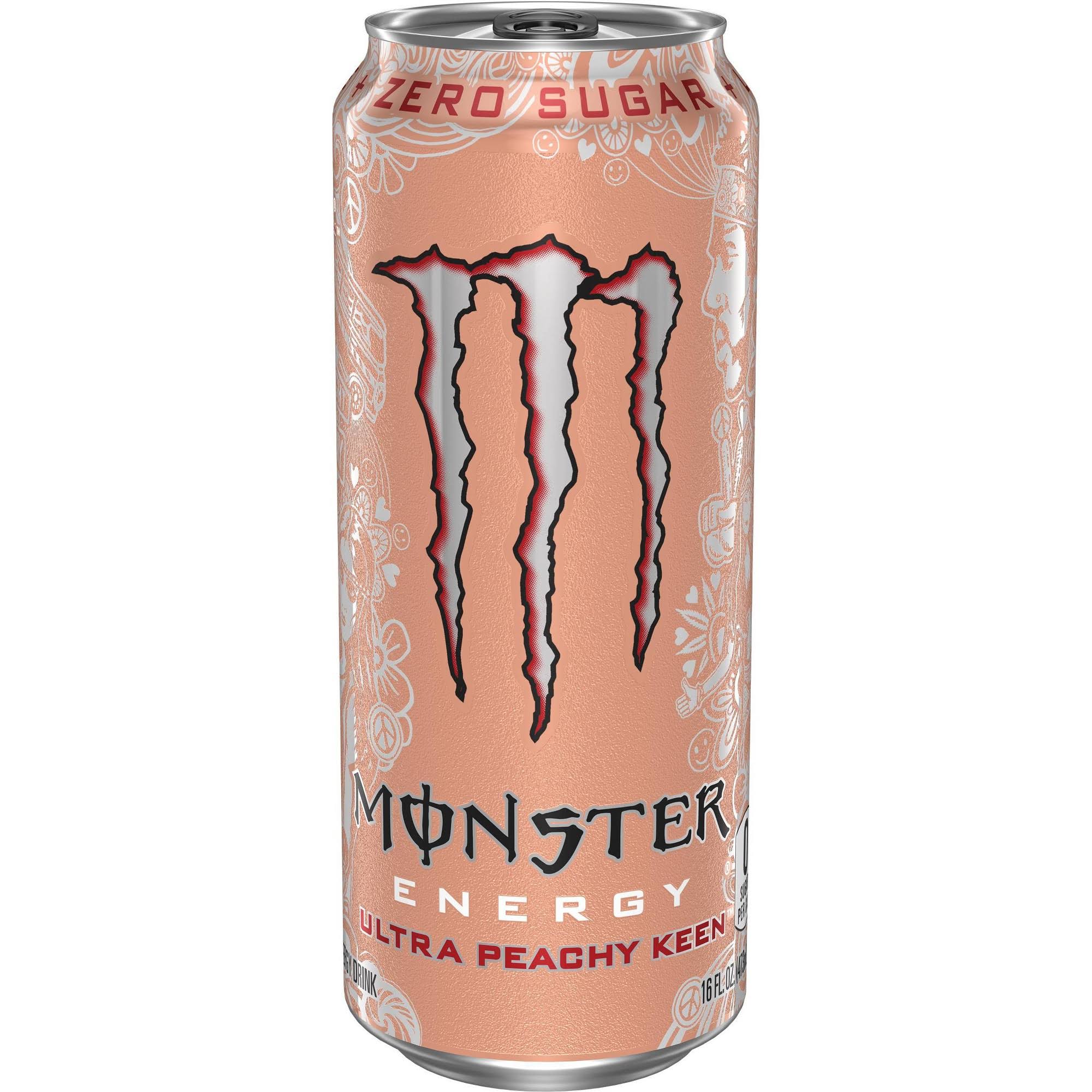 Monster Energy Drink Ultra Peachy Keen