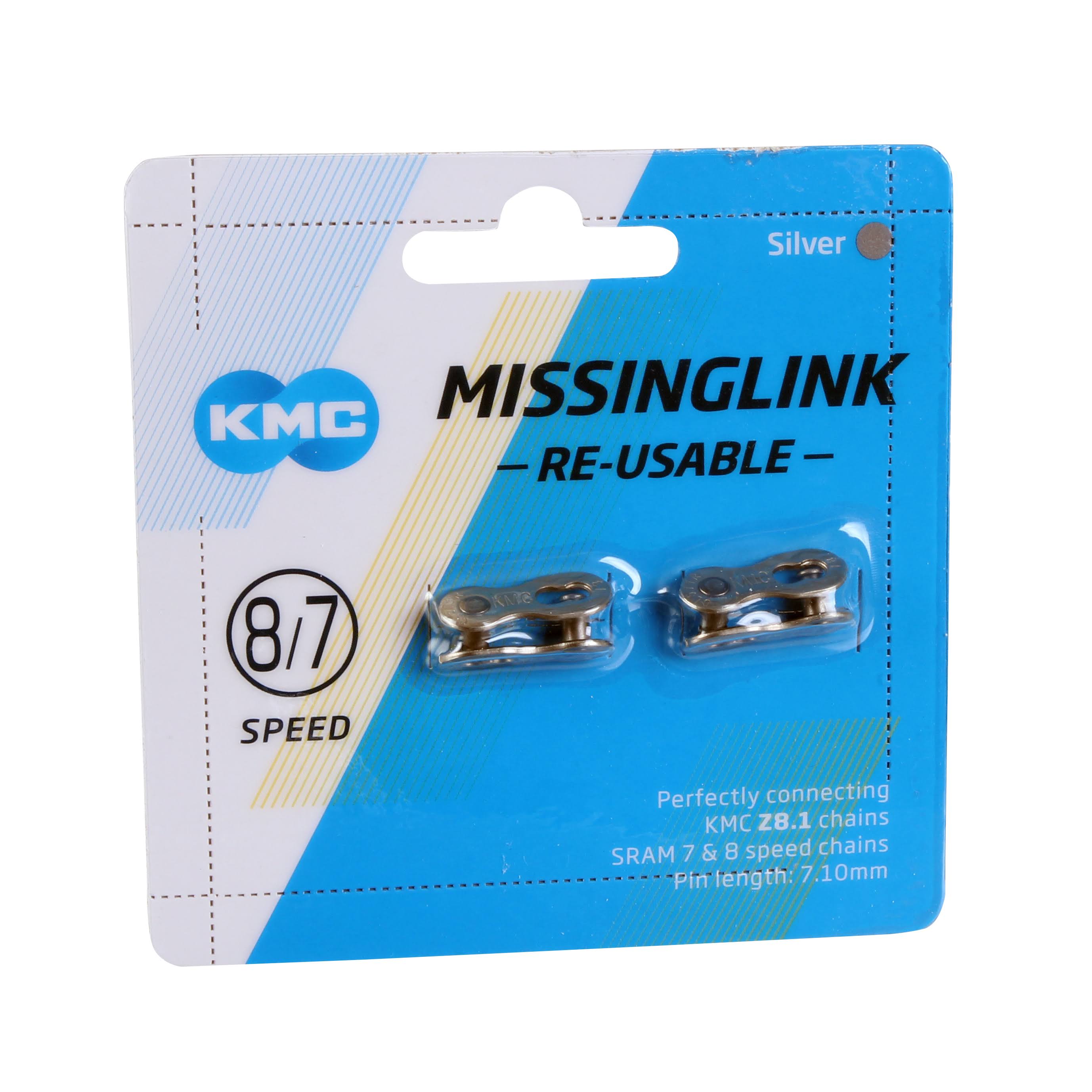 KMC MissingLink II 7.1 mm (Reusable) (2 Pairs)