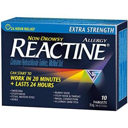 Reactine Non Drowsy Allergy - 10ct