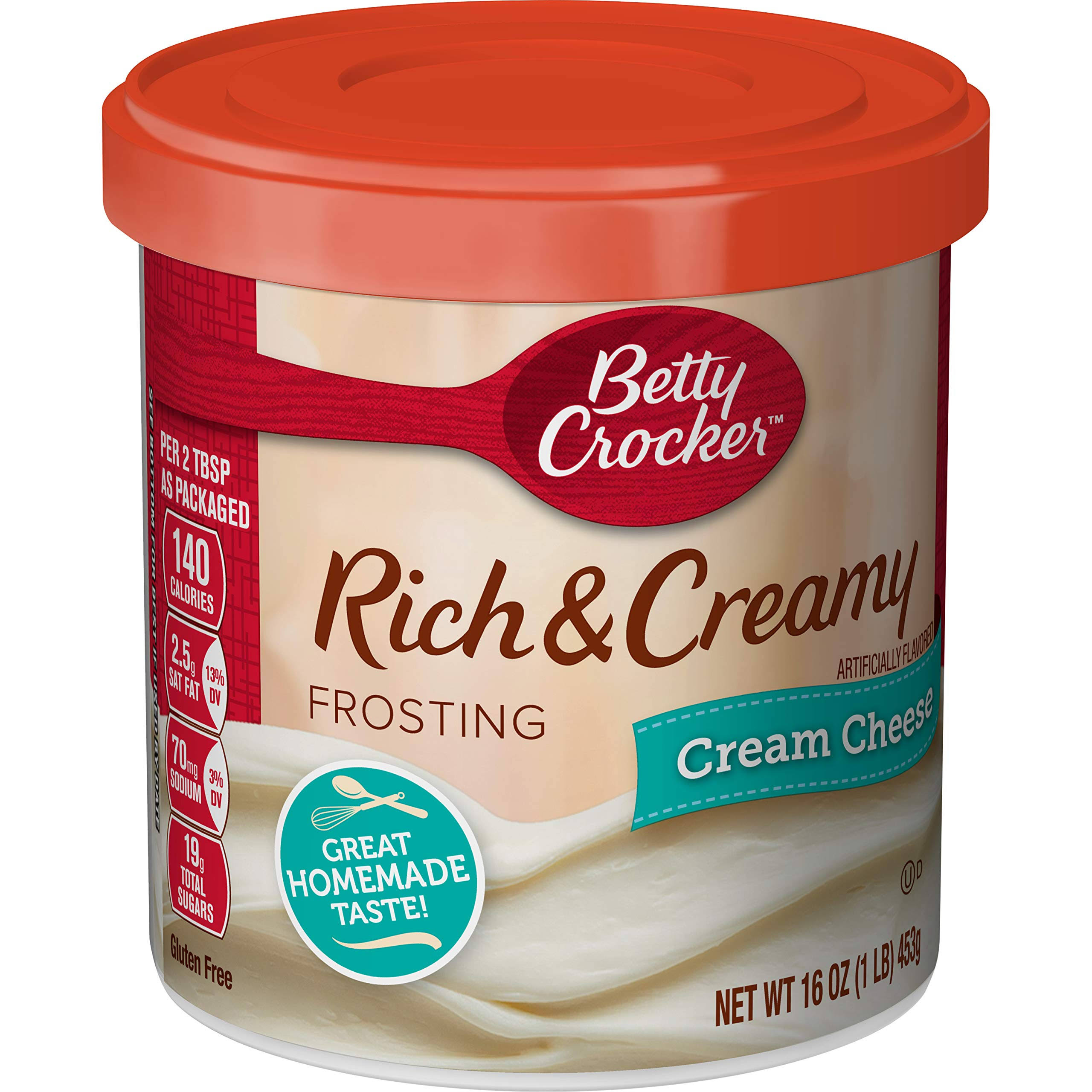 Betty Crocker Rich & Creamy Frosting - Cream Cheese, 16oz