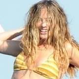 Margot Robbie Rocks Tiny Yellow Bikini While Yachting With Husband & Rami Malek: Photos