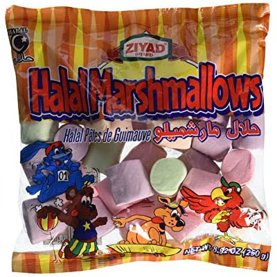 Ziyad Halal Marshmallows - Fruit, 8.82oz