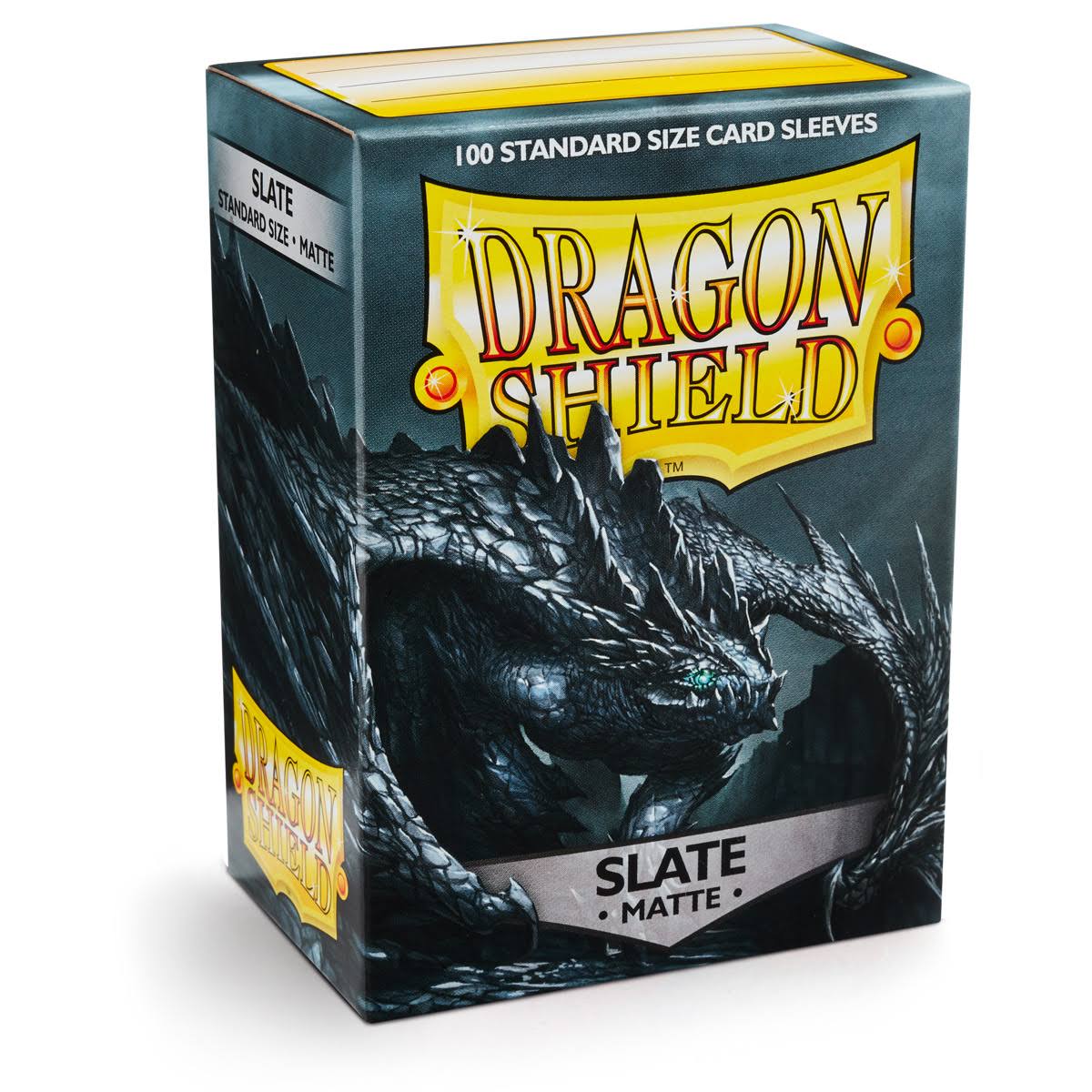 Dragon Shield 100 Standard Deck Protector Sleeves - Matte Slate