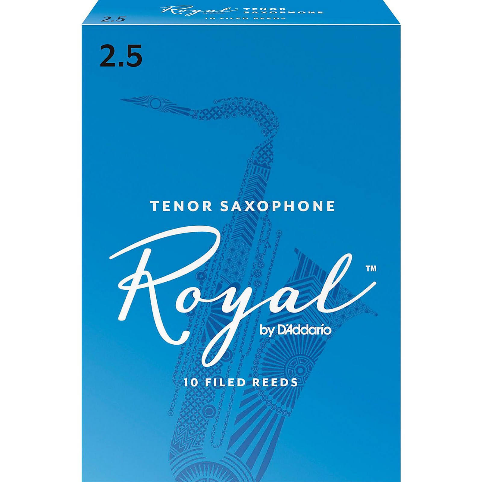 Rico Royal Strength 2.0 Tenor Sax Reeds - 10pk