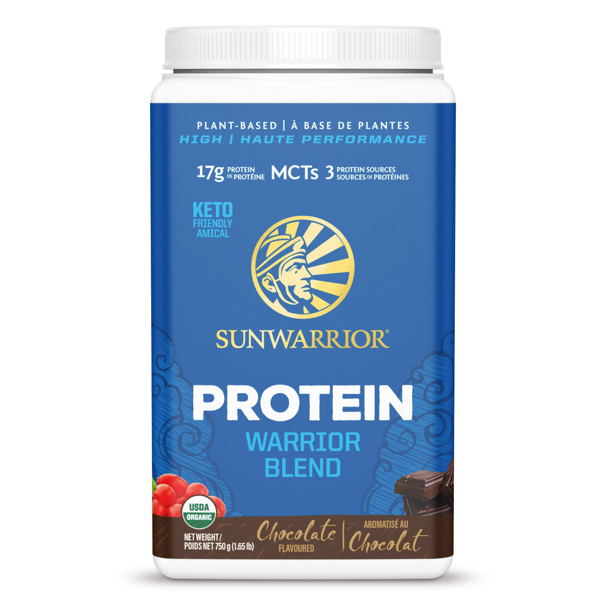 Sunwarrior Protein Warrior Blend, 750g / Chocolate